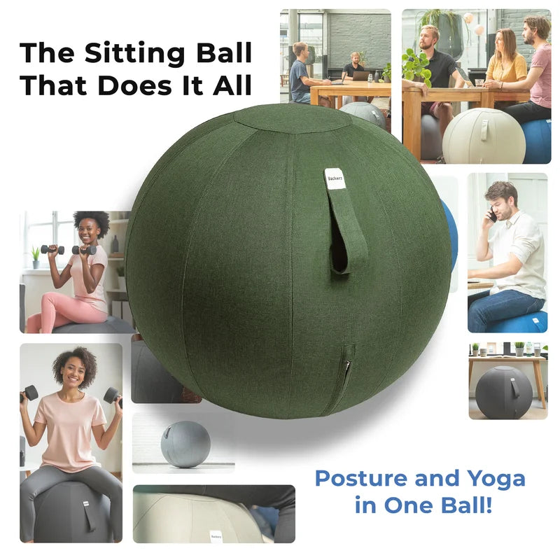 Ergonomischer Sitzball Büro