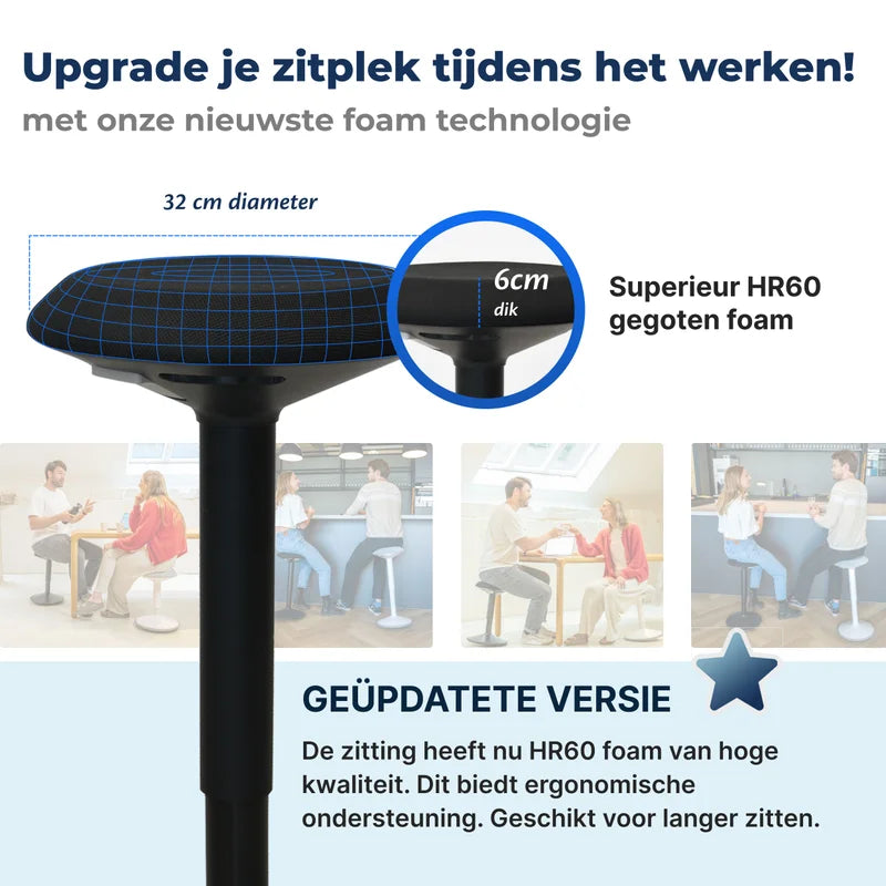 Ergonomischer Wackelhocker Büro