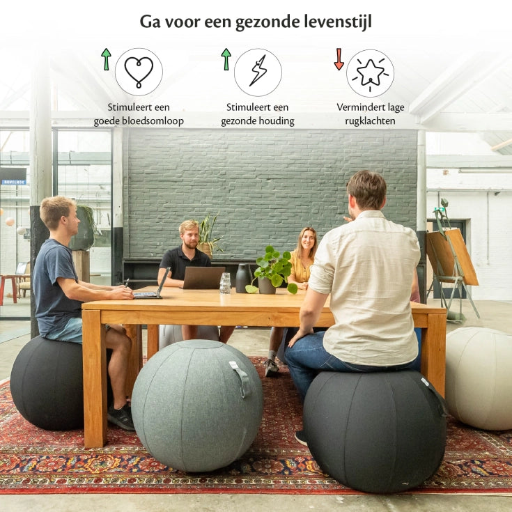 Ergonomischer Sitzball Büro