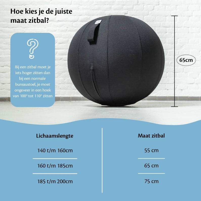 Ergonomischer Sitzball Büro