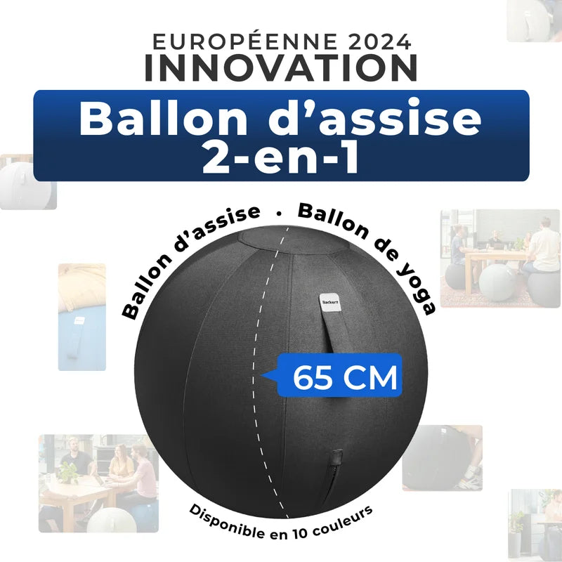 Ergonomischer Sitzball Büro