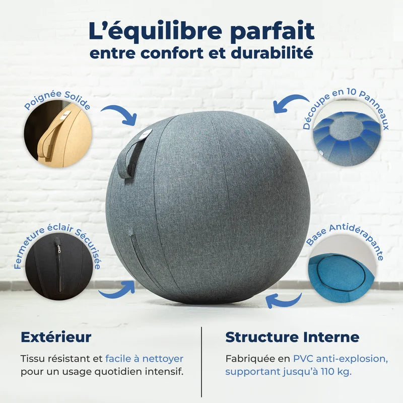 Ergonomischer Sitzball Büro