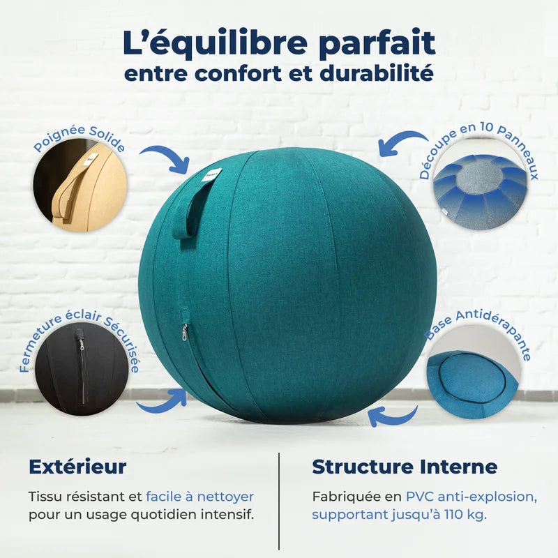 Ergonomischer Sitzball Büro