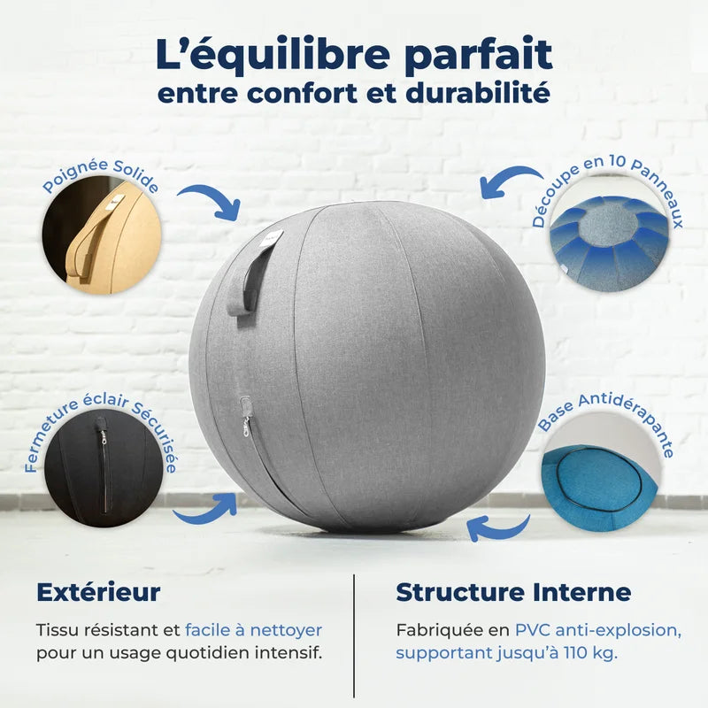 Ergonomischer Sitzball Büro