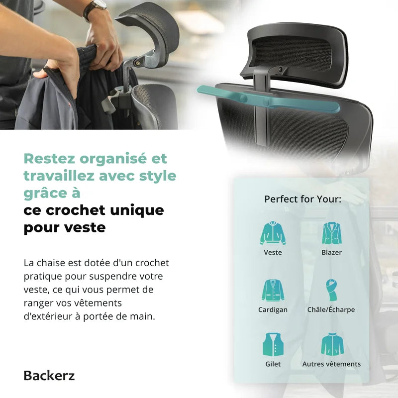 Backerz Ergonomischer Bürostuhl