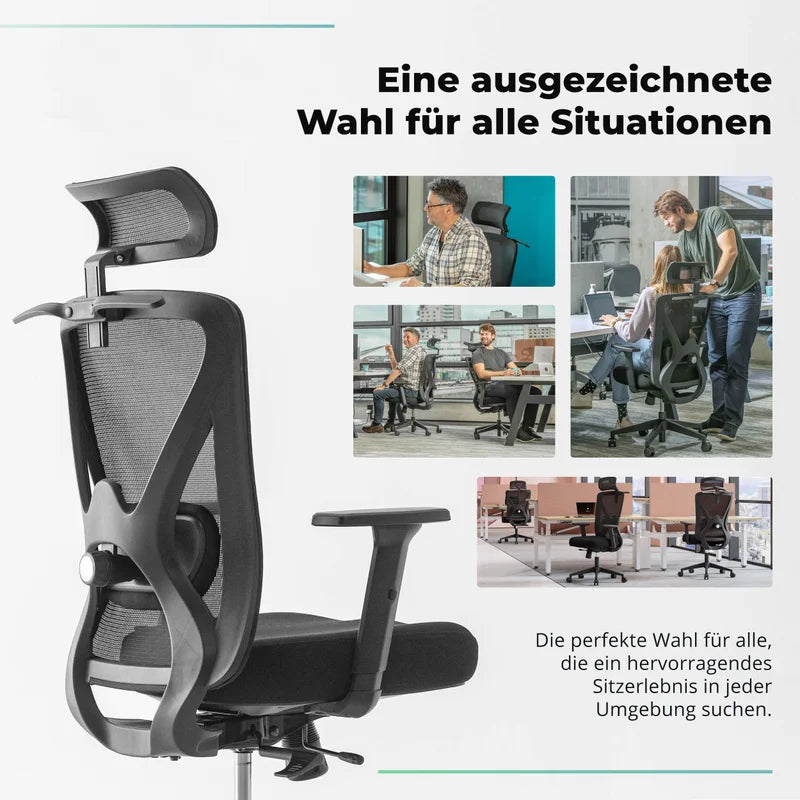 Backerz Ergonomischer Bürostuhl