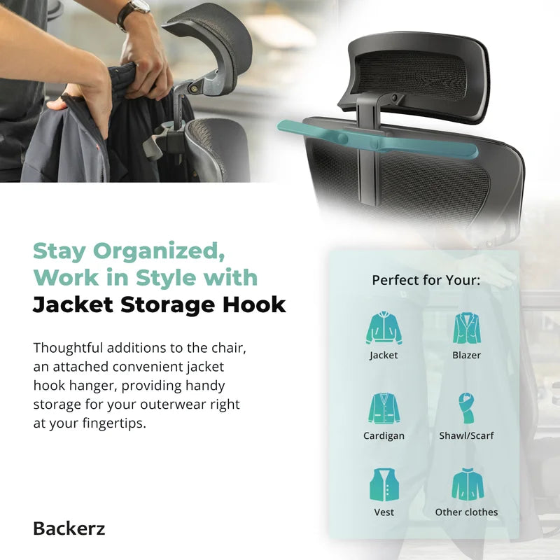 Backerz Ergonomischer Bürostuhl