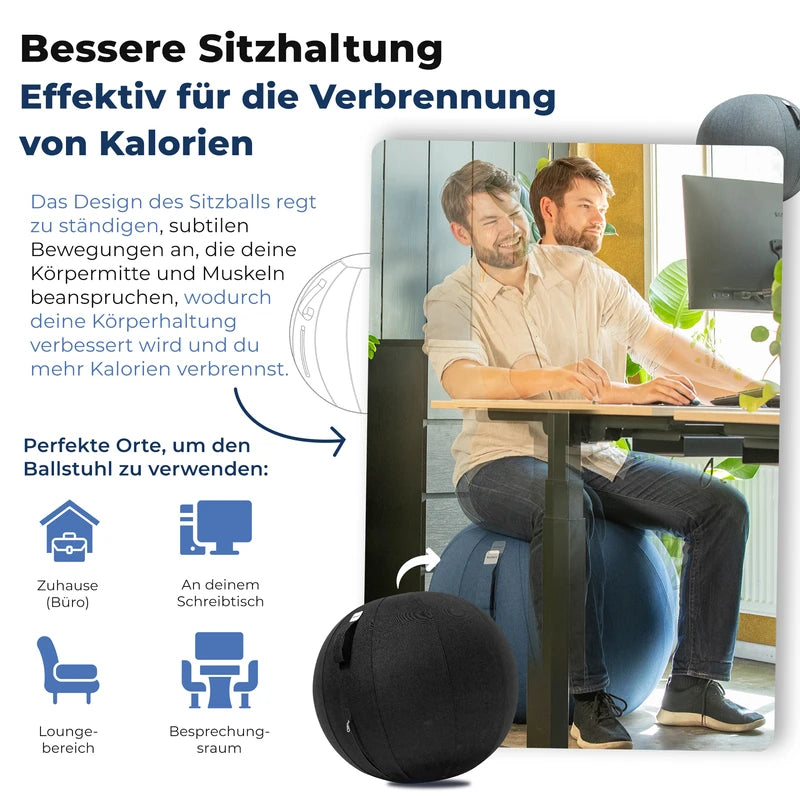 Ergonomischer Sitzball