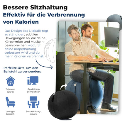 Ergonomischer Sitzball