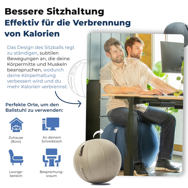 Ergonomischer Sitzball