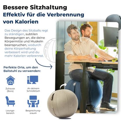 Ergonomischer Sitzball