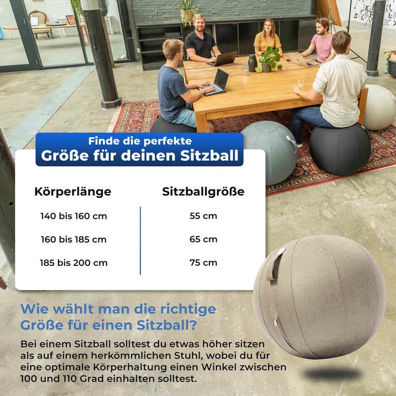 Ergonomischer Sitzball