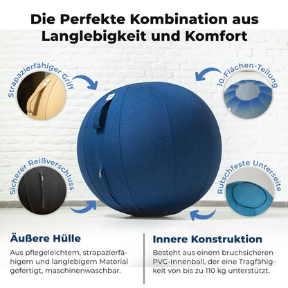 Ergonomischer Sitzball