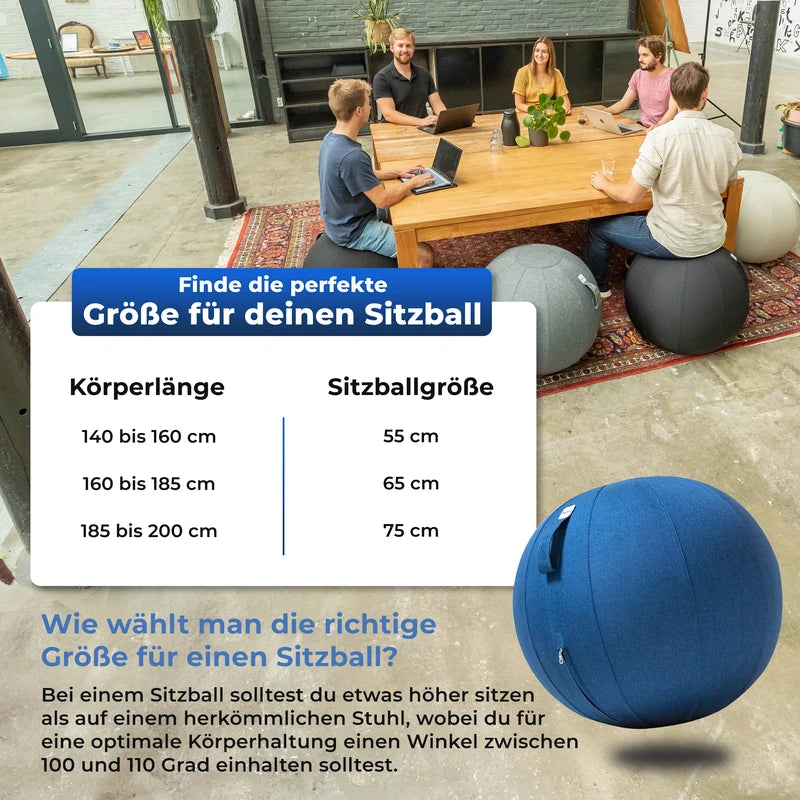 Ergonomischer Sitzball