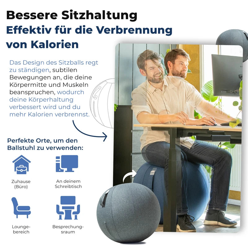 Ergonomischer Sitzball