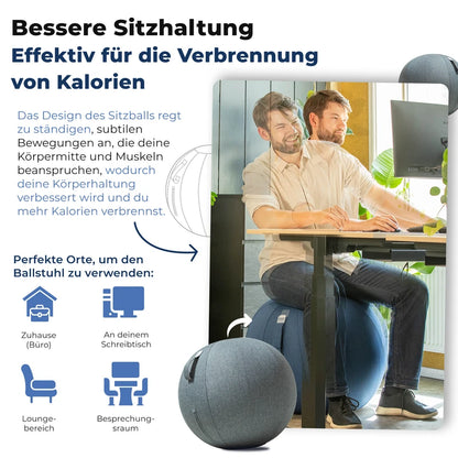 Ergonomischer Sitzball