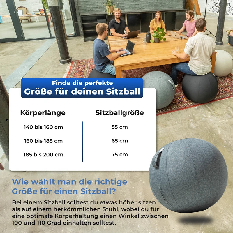 Ergonomischer Sitzball