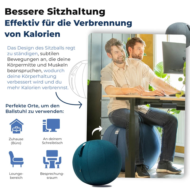 Ergonomischer Sitzball
