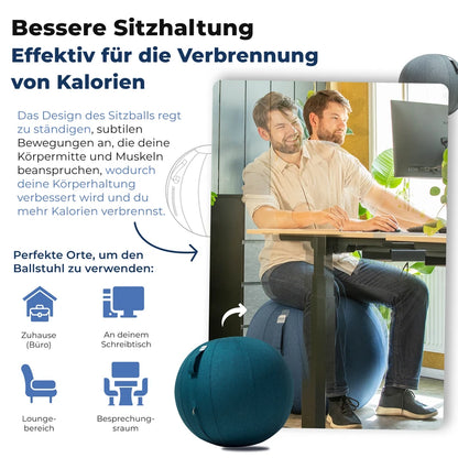 Ergonomischer Sitzball
