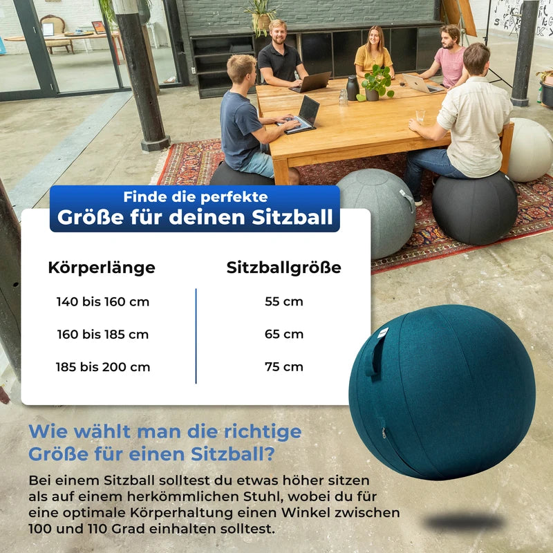 Ergonomischer Sitzball