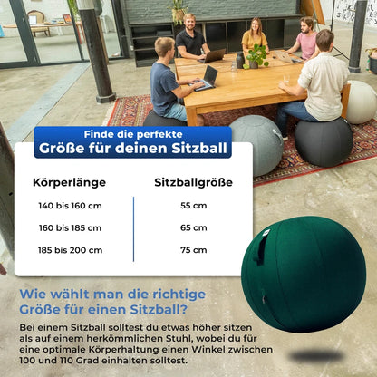 Ergonomischer Sitzball