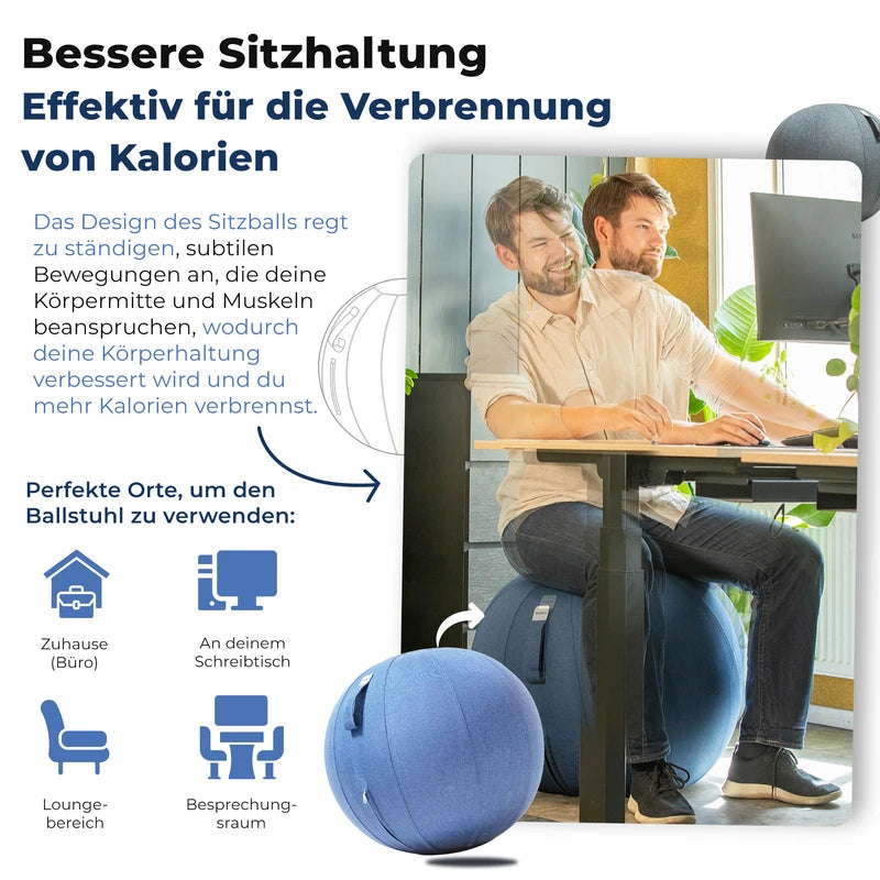 Ergonomischer Sitzball