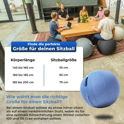 Ergonomischer Sitzball
