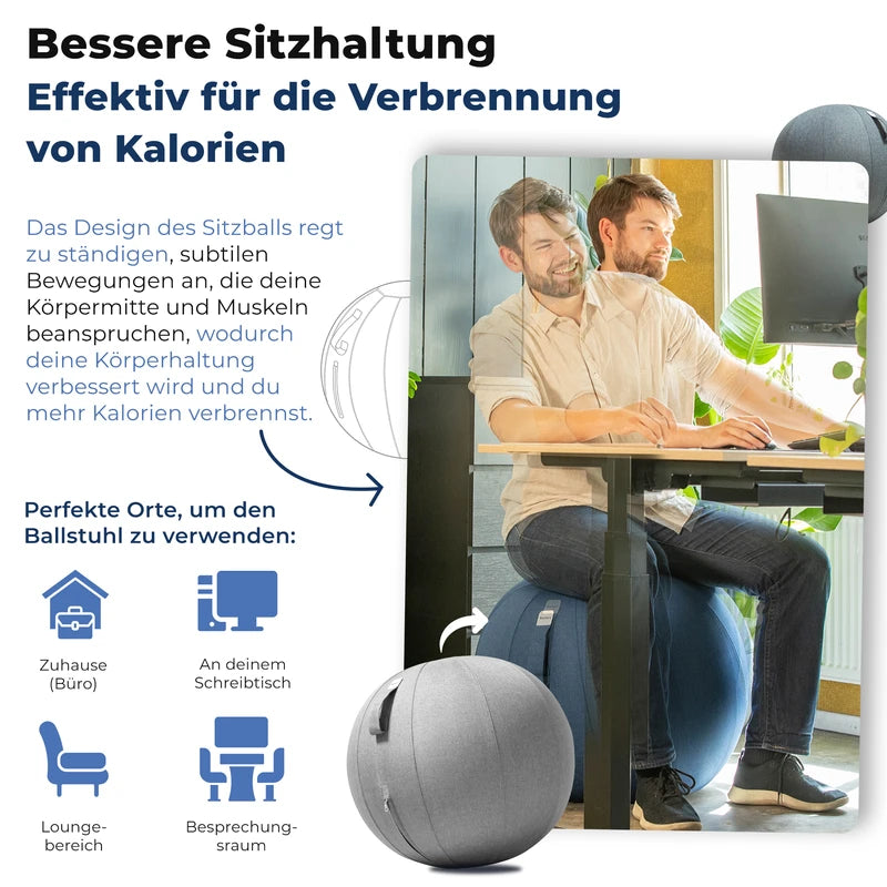 Ergonomischer Sitzball