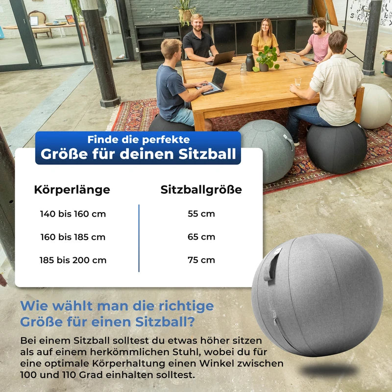 Ergonomischer Sitzball