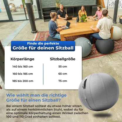 Ergonomischer Sitzball