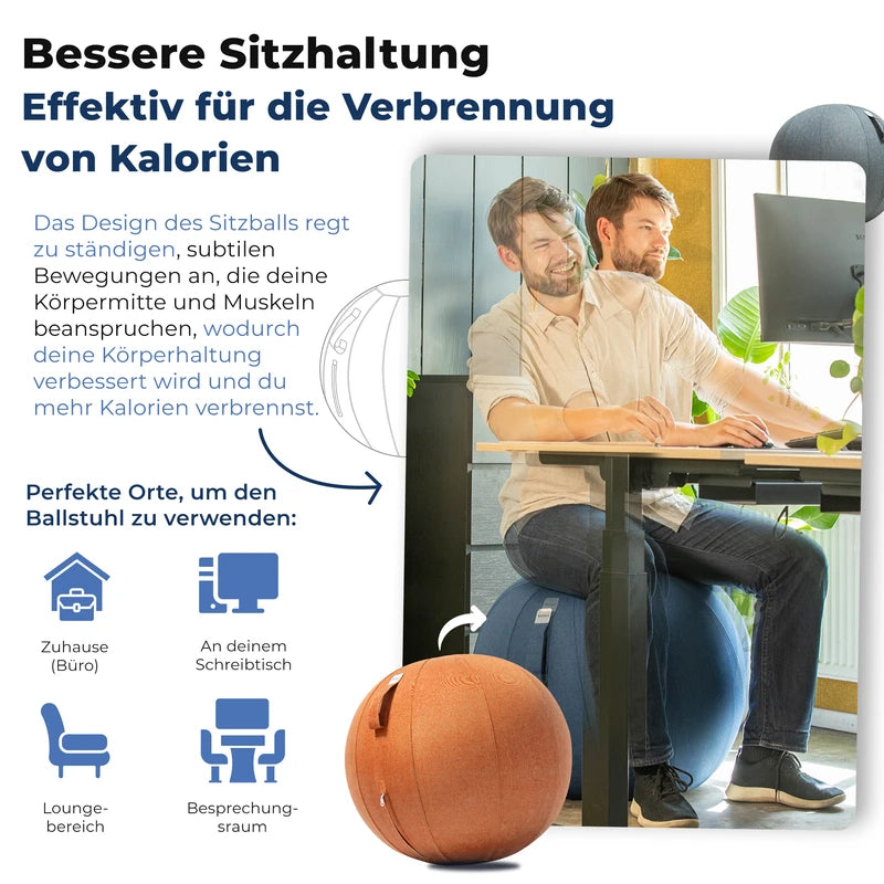 Ergonomischer Sitzball