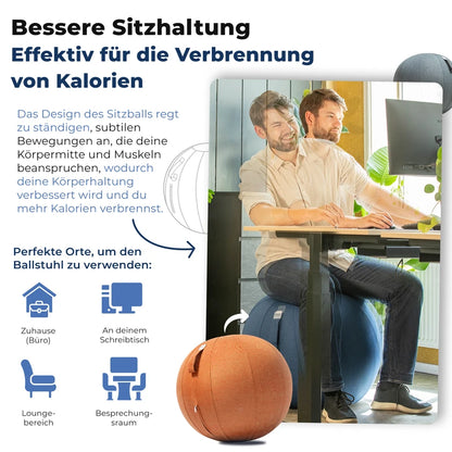 Ergonomischer Sitzball