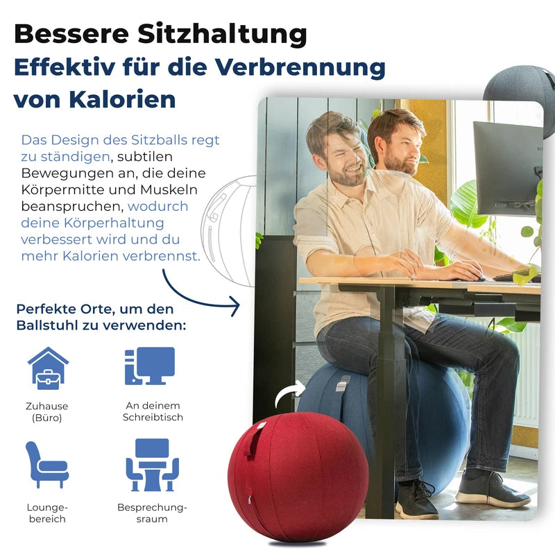 Ergonomischer Sitzball