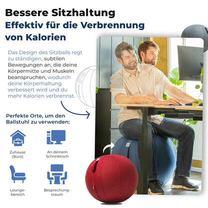 Ergonomischer Sitzball