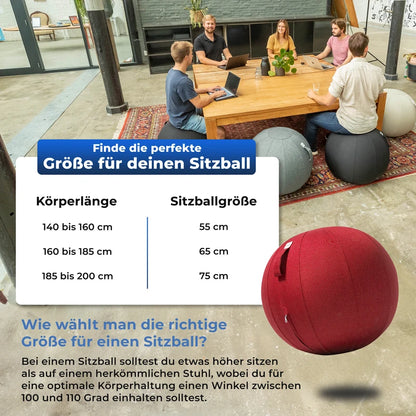Ergonomischer Sitzball