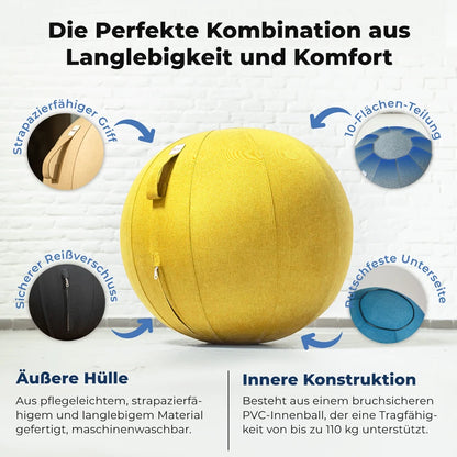 Ergonomischer Sitzball