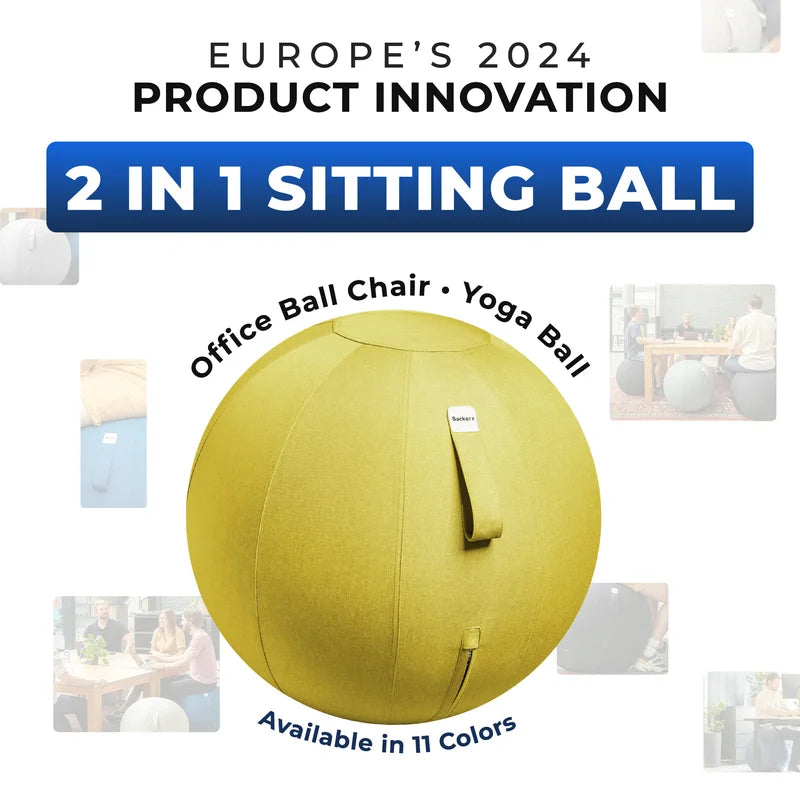 Ergonomischer Sitzball Büro