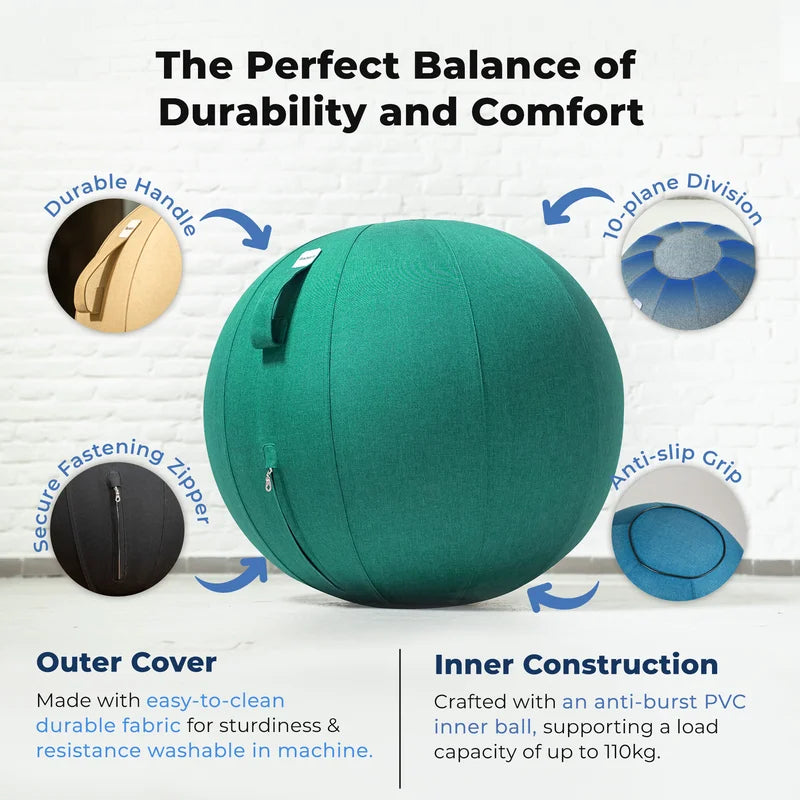 Ergonomischer Sitzball Büro