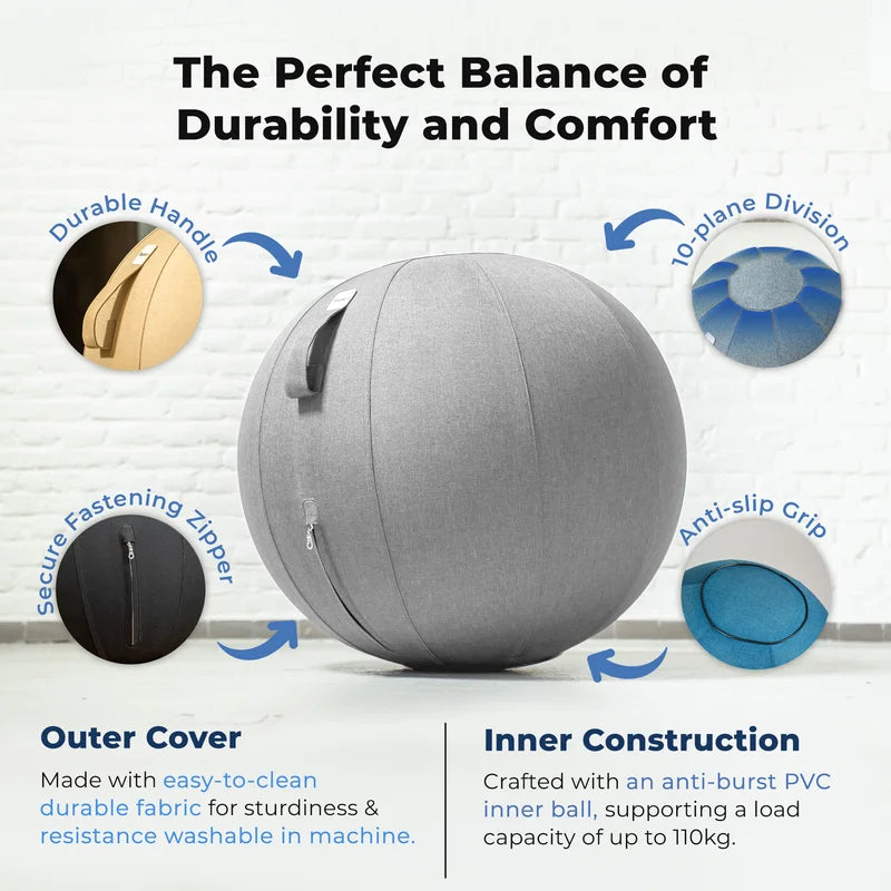 Ergonomischer Sitzball Büro