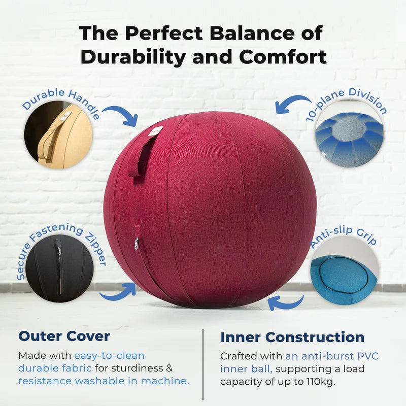 Ergonomischer Sitzball Büro