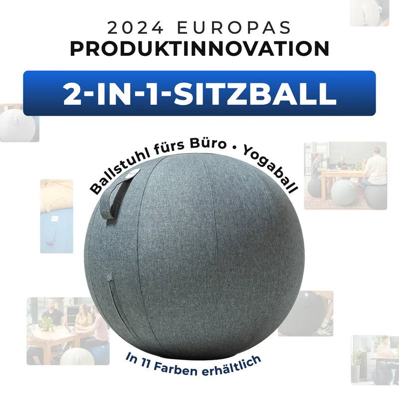 Ergonomischer Sitzball Büro