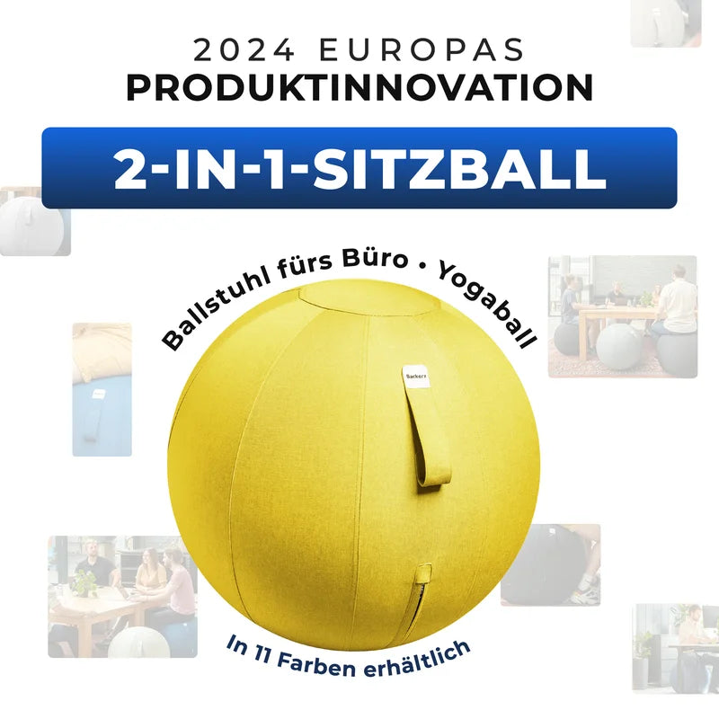 Ergonomischer Sitzball Büro