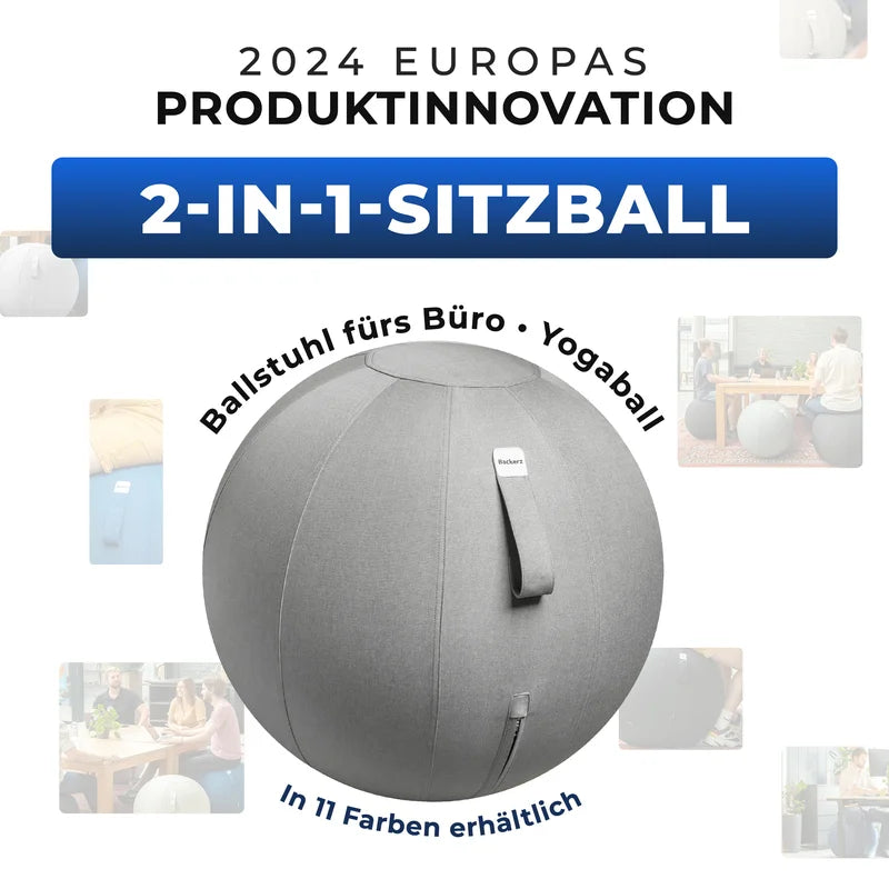 Ergonomischer Sitzball Büro