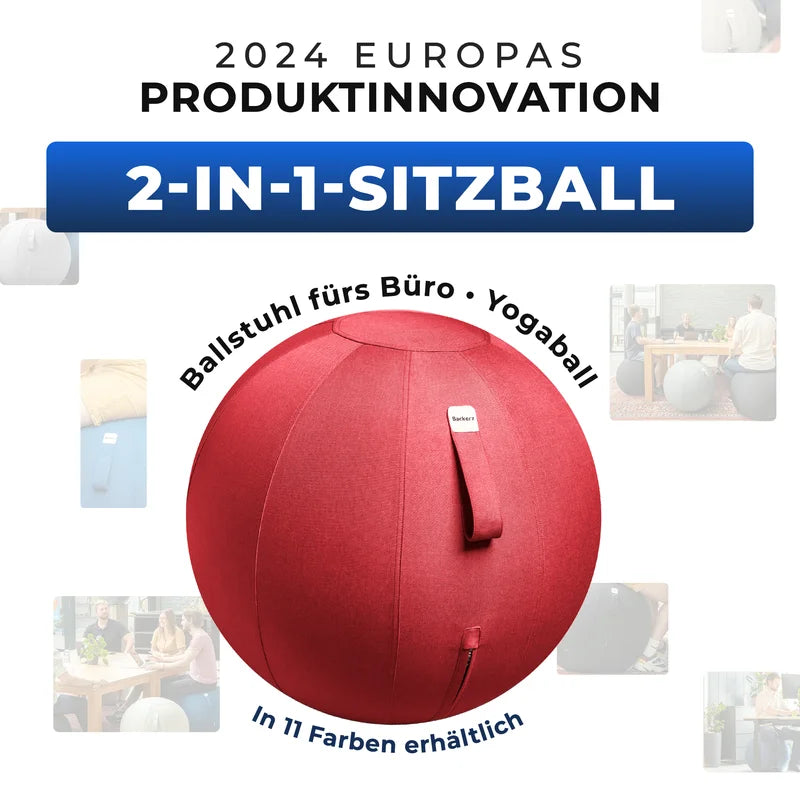 Ergonomischer Sitzball Büro
