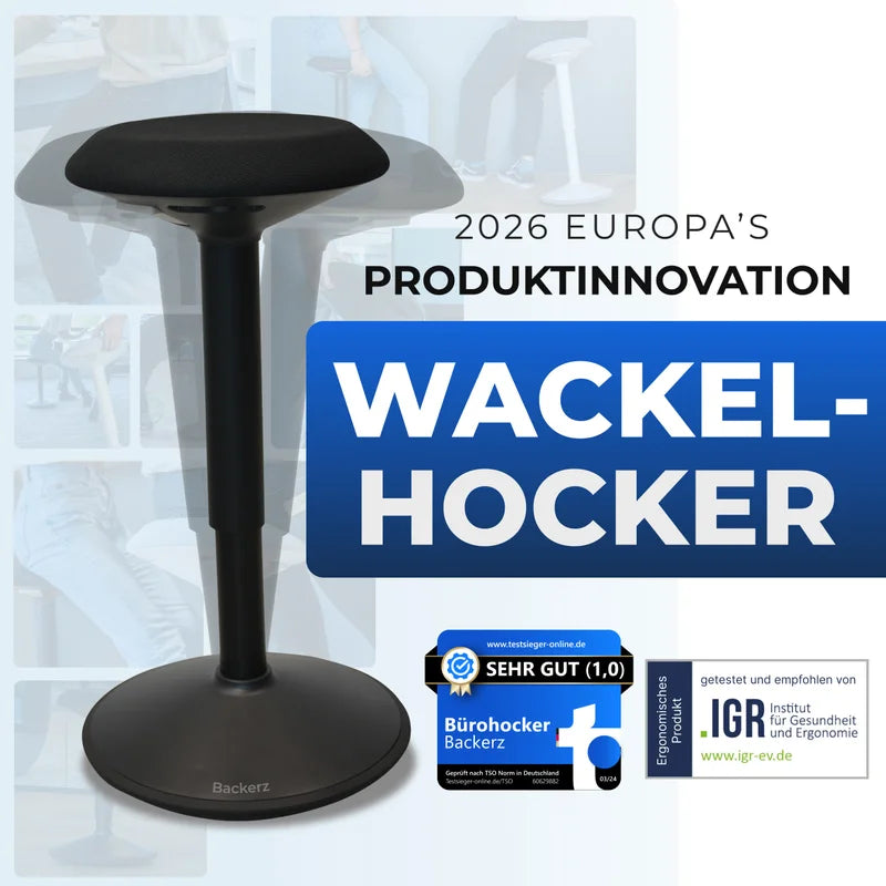 Ergonomischer Wackelhocker Büro