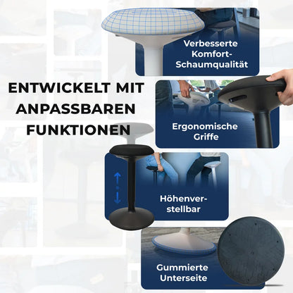 Ergonomischer Wackelhocker Büro