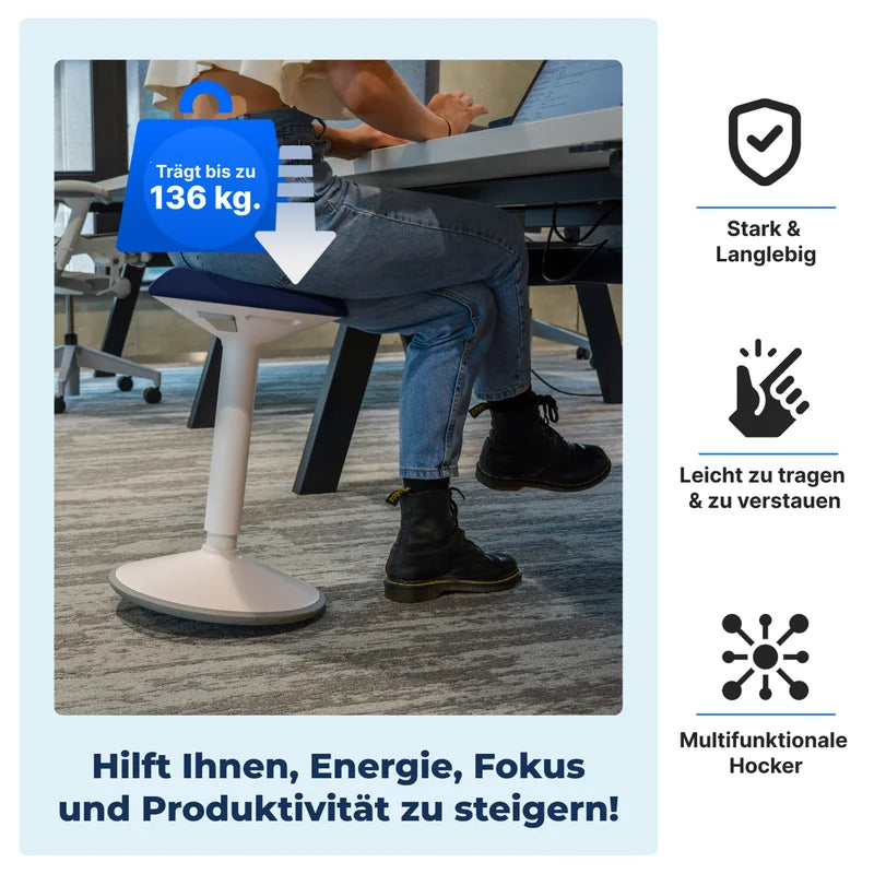 Ergonomischer Wackelhocker Büro