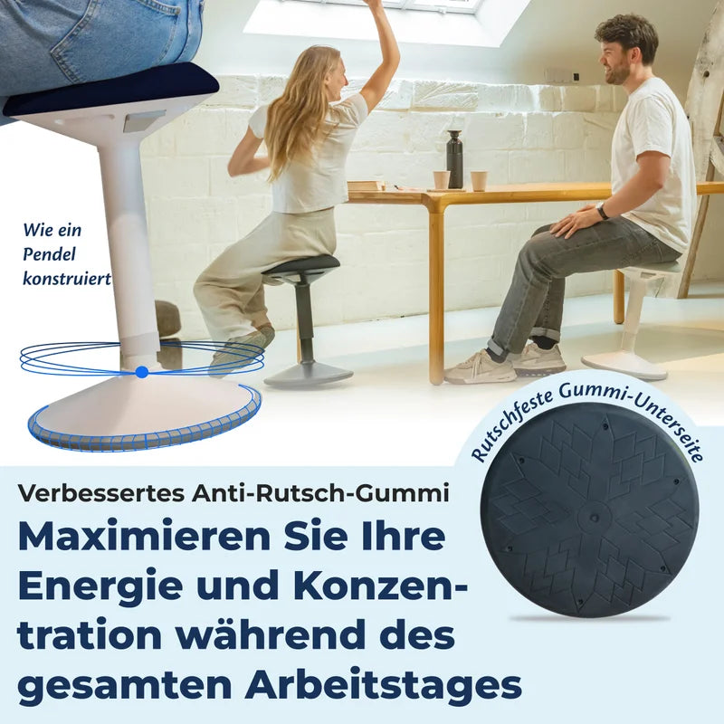 Ergonomischer Wackelhocker Büro