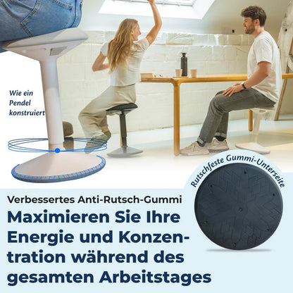Ergonomischer Wackelhocker Büro