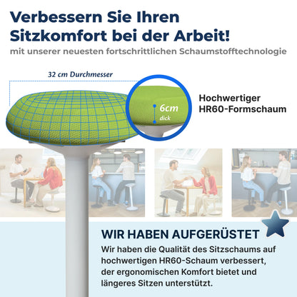 Ergonomischer Wackelhocker Büro